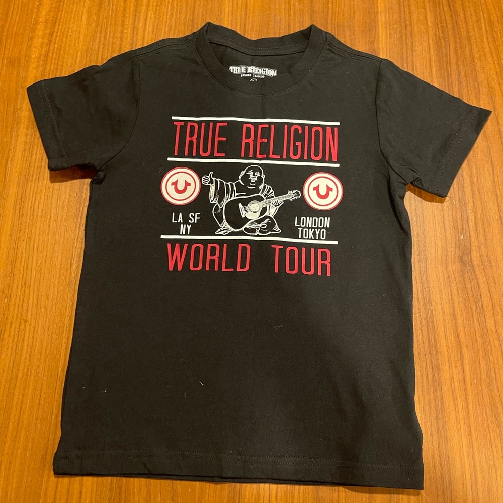 Boys True Religion Grphic Tee size 6